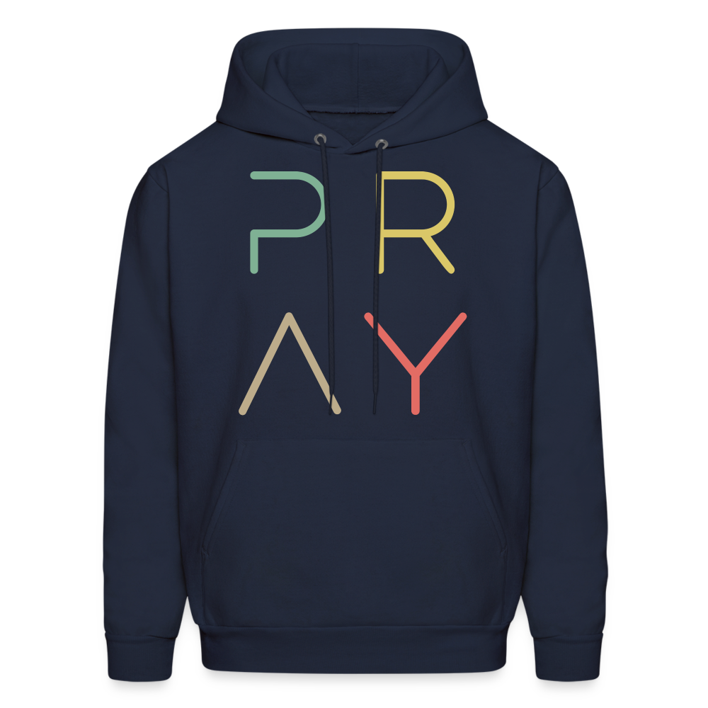 Pray Men's Hoodie - navy