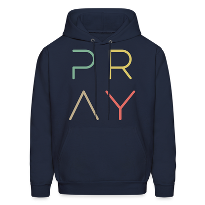 Pray Men's Hoodie - navy