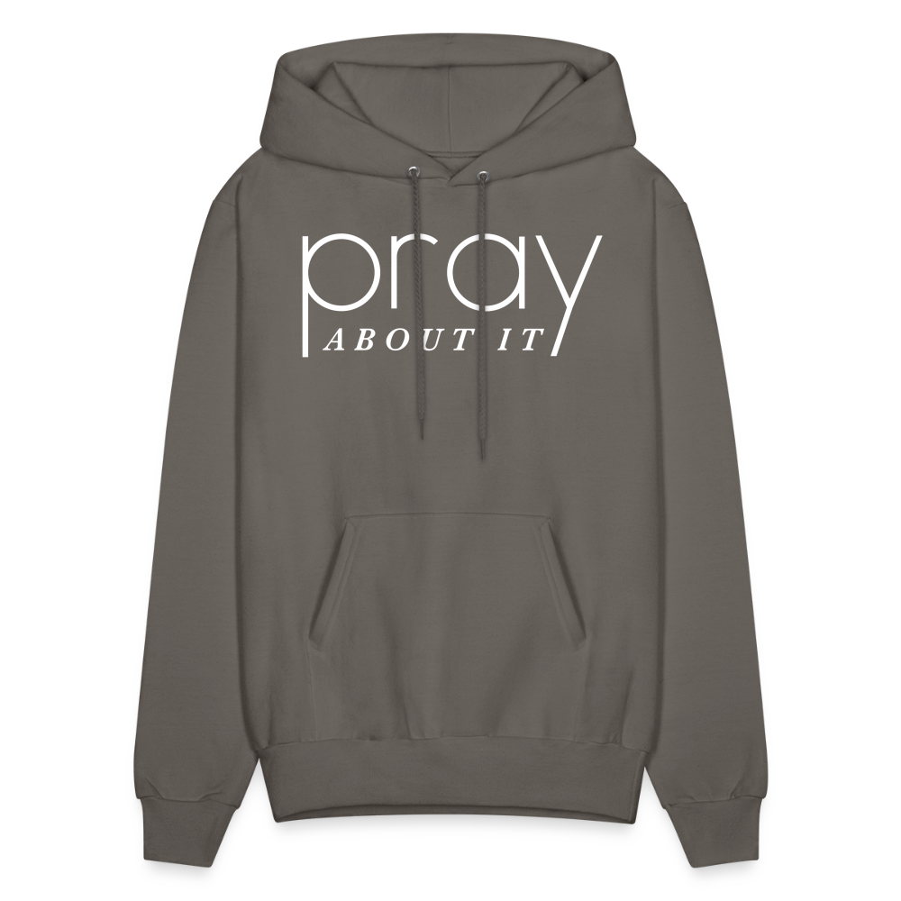 Pray About It Men's Hoodie - asphalt gray