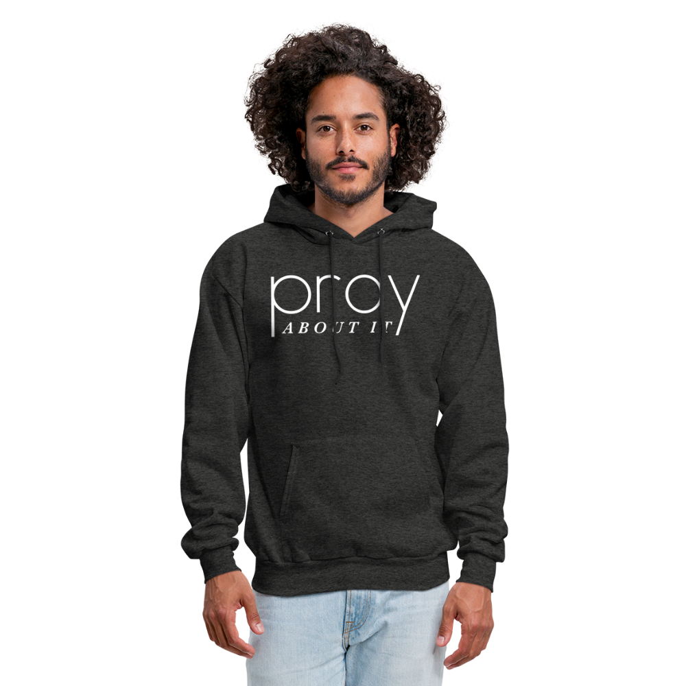 Pray About It Men's Hoodie - charcoal grey