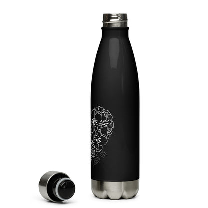 We Love Because He First Loved Us Stainless Steel Water Bottle