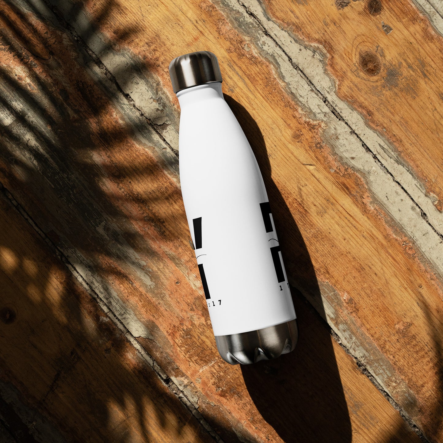 Pray Without Ceasing Stainless Steel Water Bottle