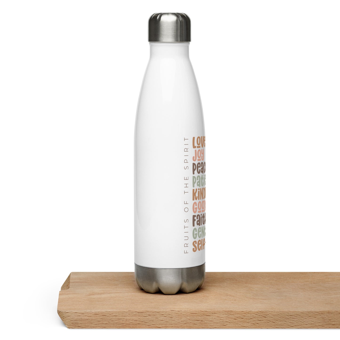 Fruit of the Spirit Stainless Steel Water Bottle