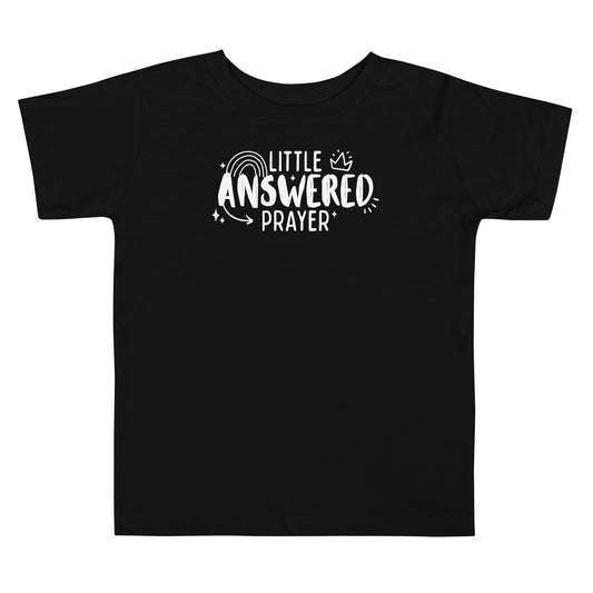 Little Answered Prayer (W) Toddler Short Sleeve Tee