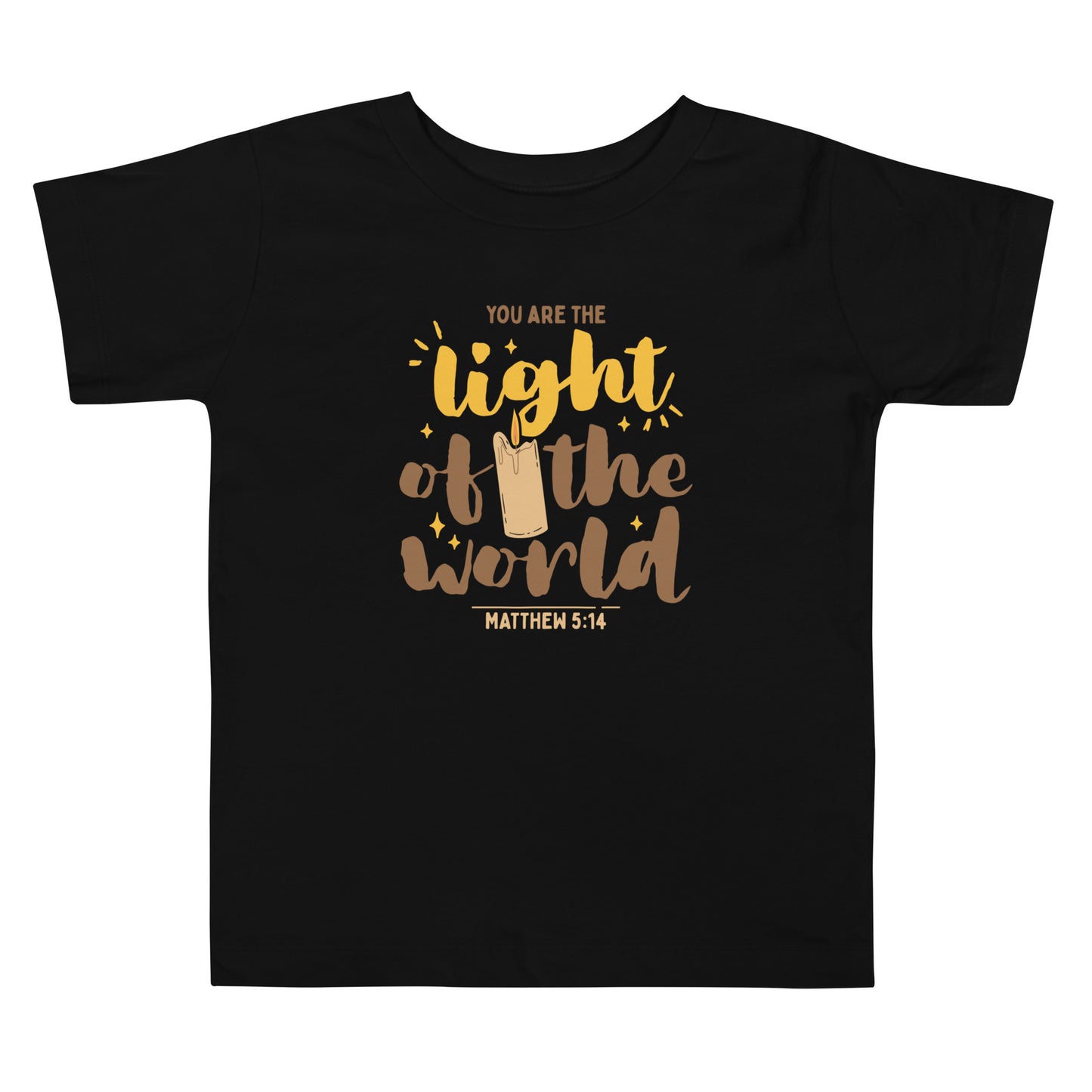 You are the Light of the World Toddler Short Sleeve Tee