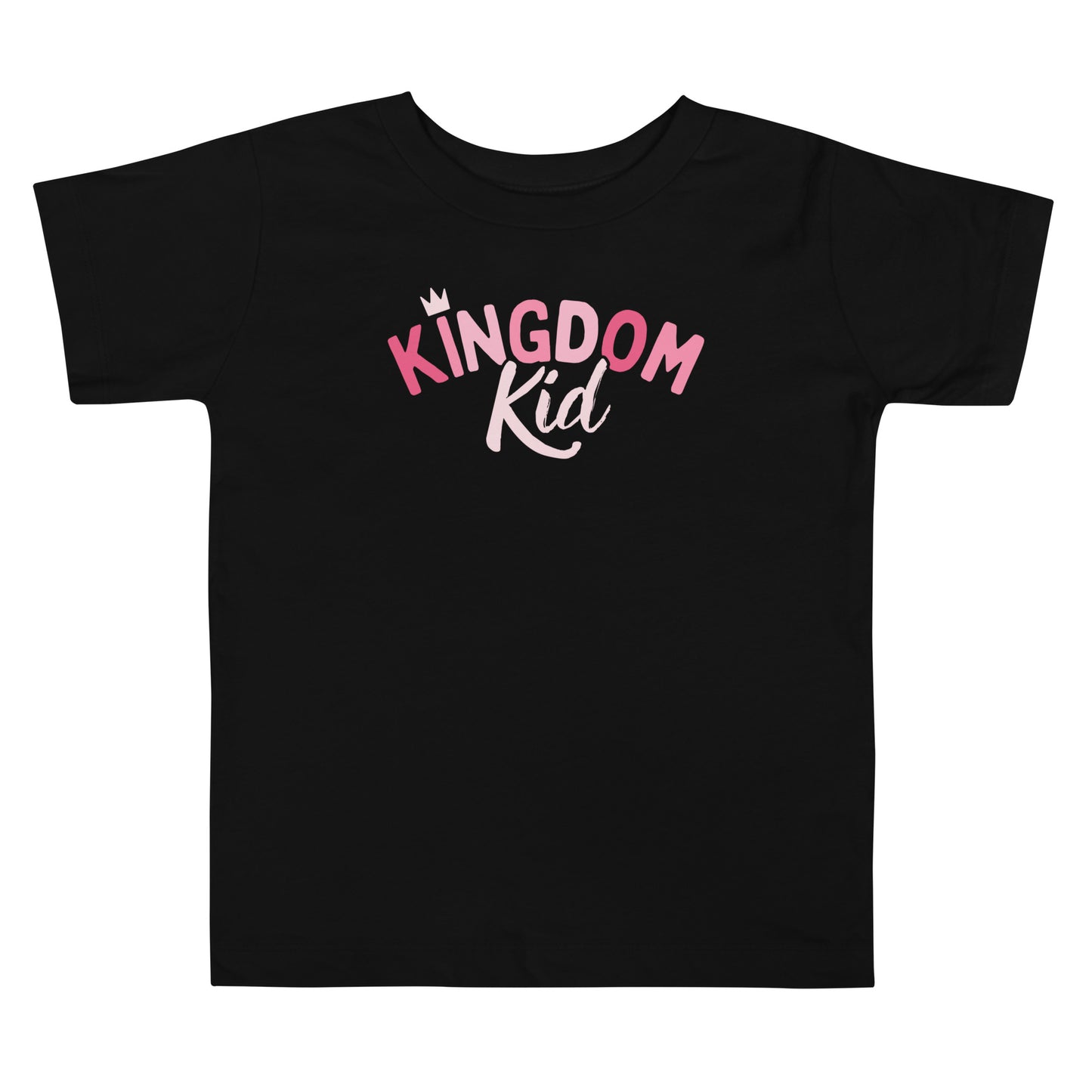 Kingdom Kid (Pink) Toddler Short Sleeve Tee