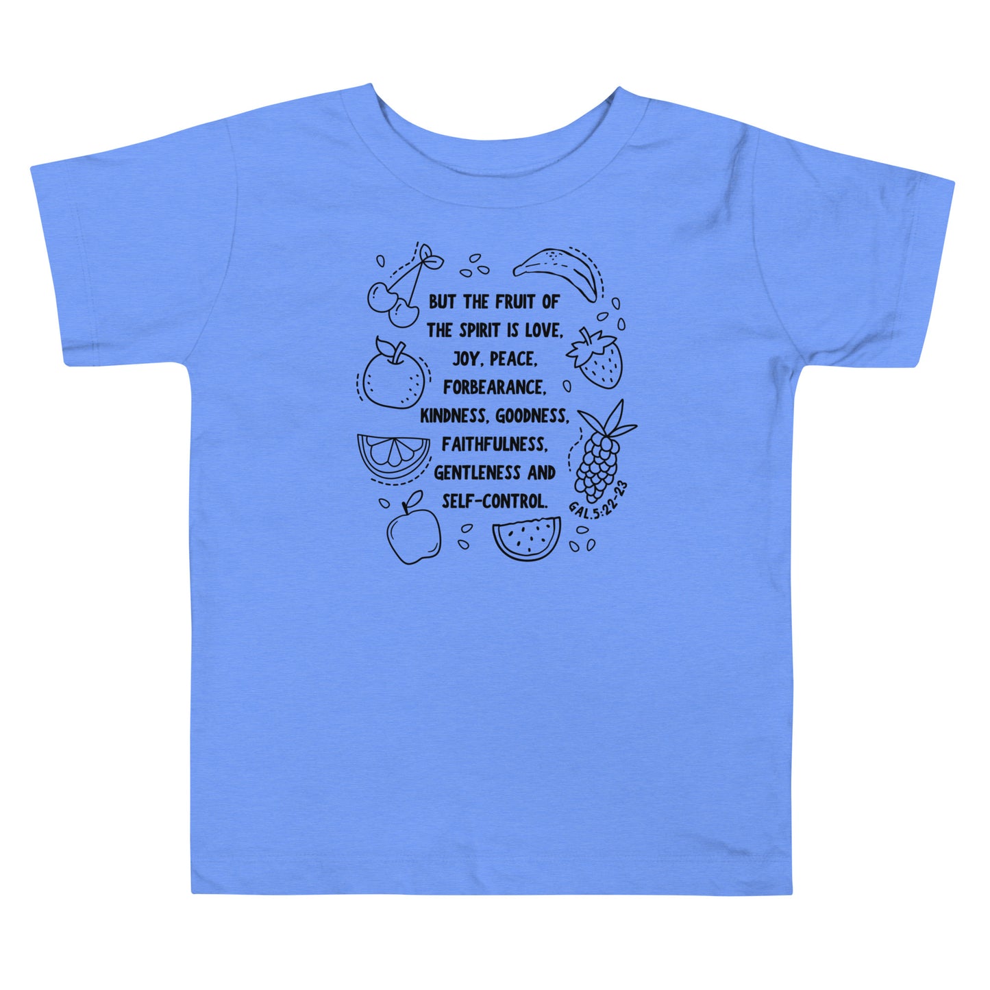 Fruit of the Spirit Toddler Short Sleeve Tee