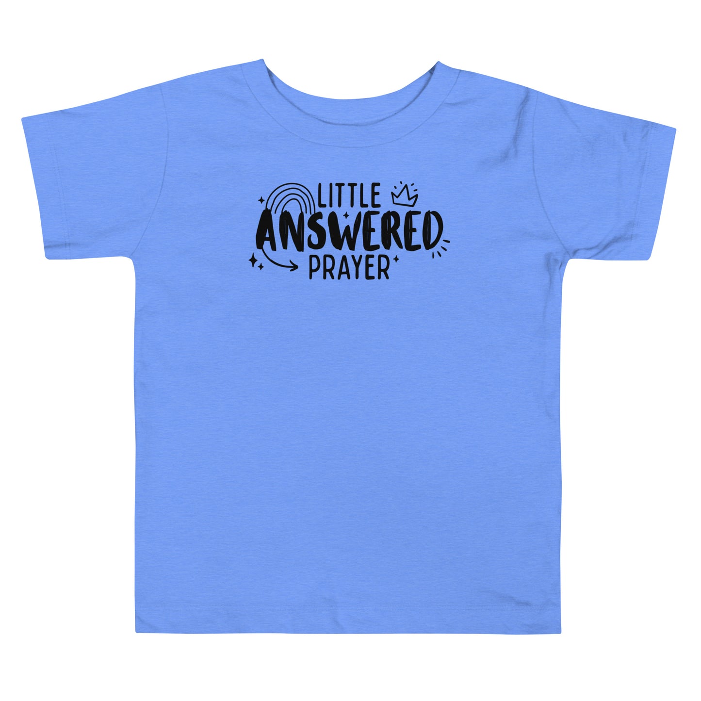 Little Answered Prayer Toddler Short Sleeve Tee