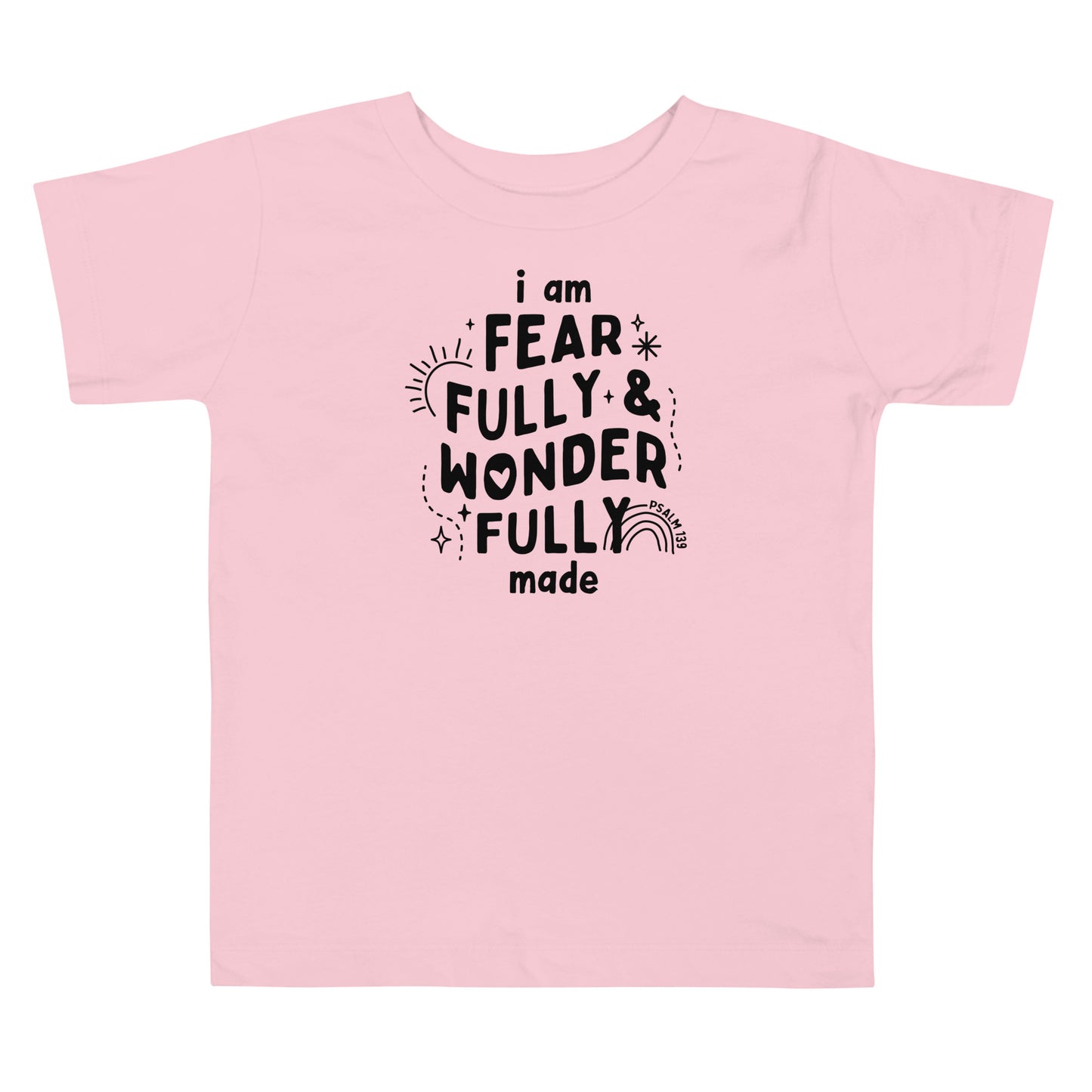 Fearfully & Wonderfully Made Toddler Short Sleeve Tee