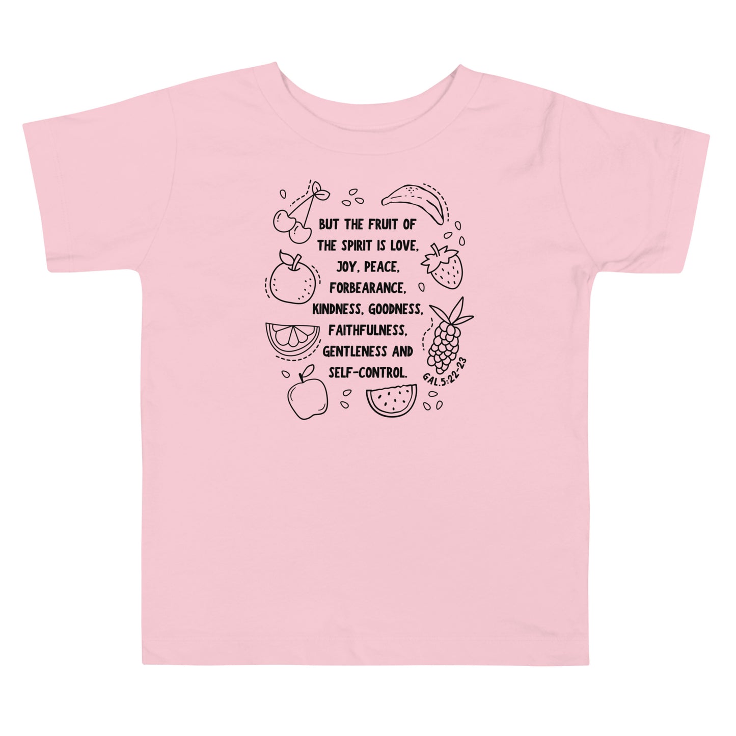 Fruit of the Spirit Toddler Short Sleeve Tee