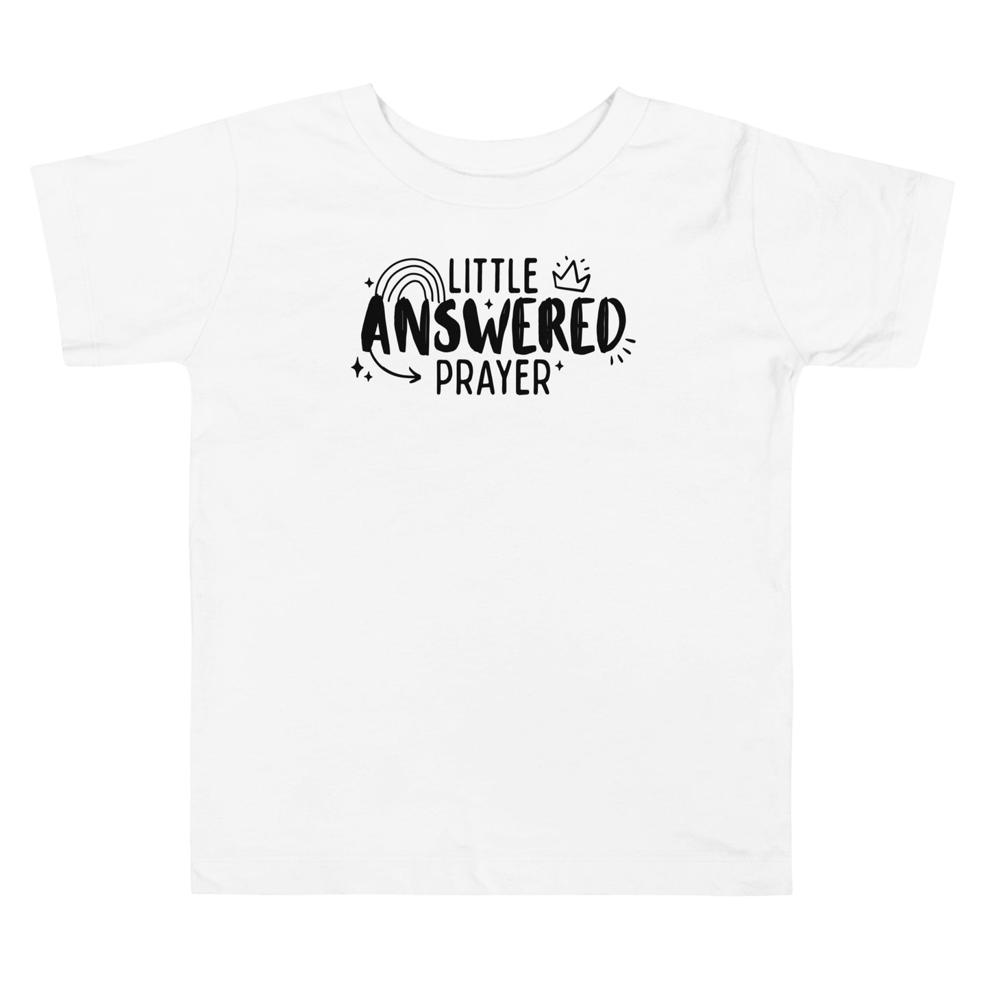 Little Answered Prayer Toddler Short Sleeve Tee