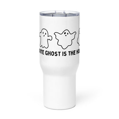 My Favorite Ghost is the Holy Ghost (Outline) Travel mug with Handle