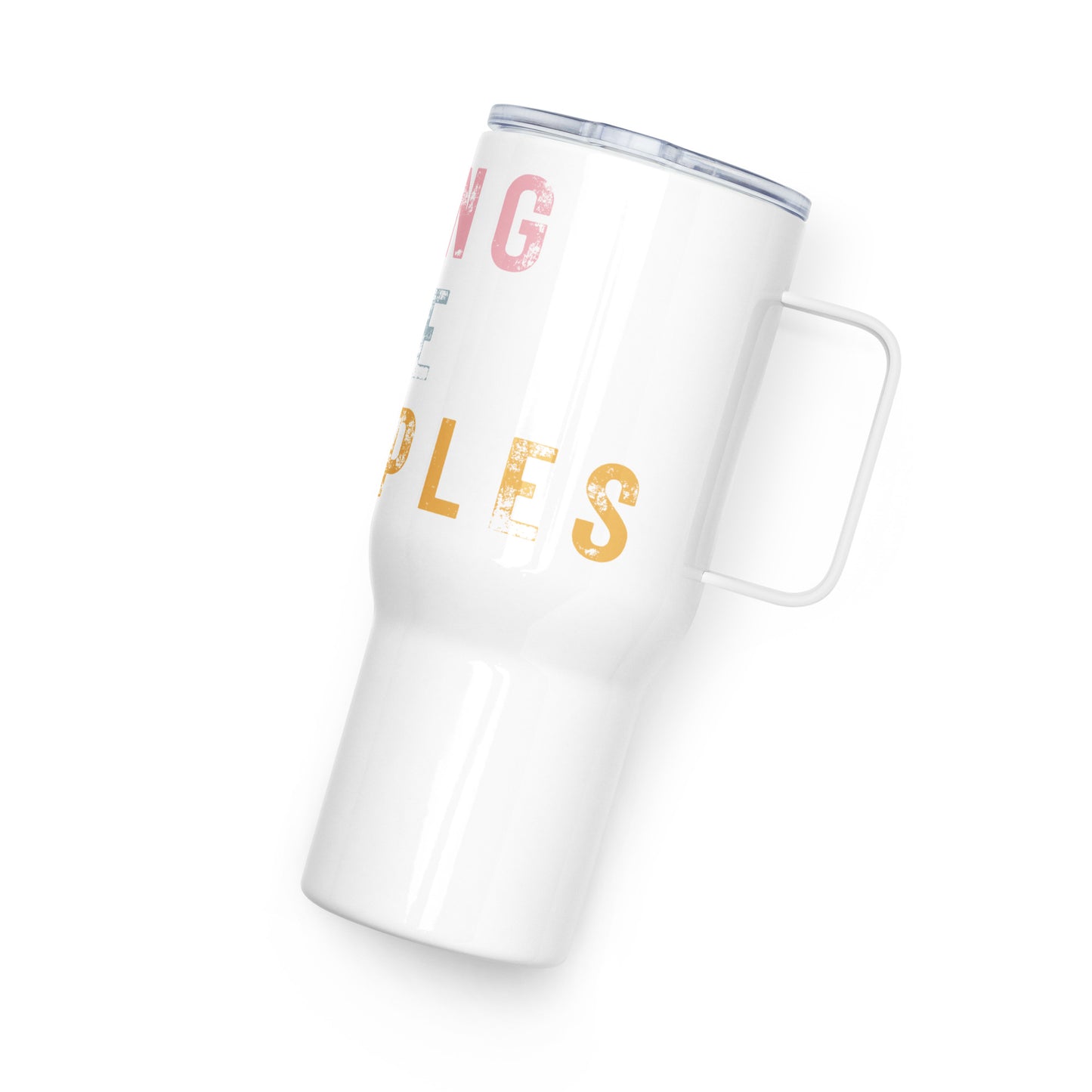 Raising Little Disciples (Color) Travel mug with Handle