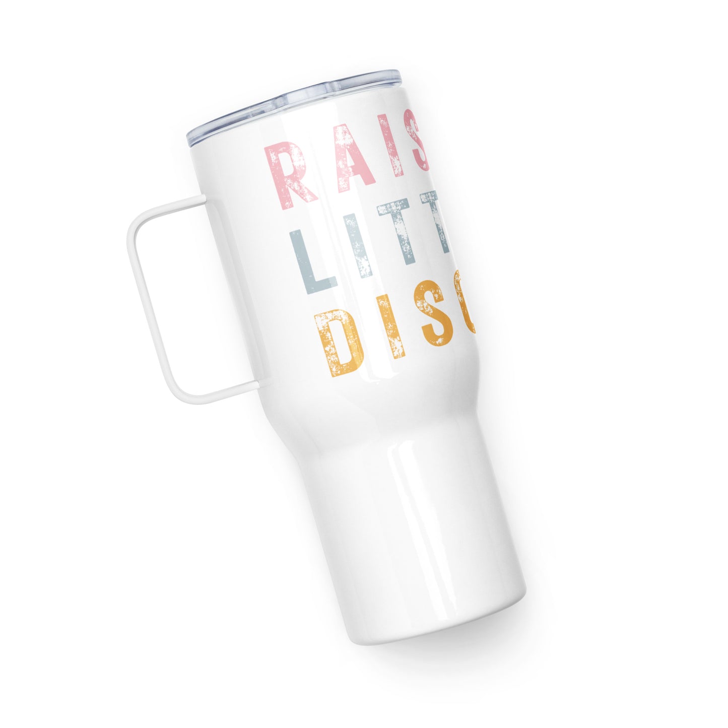 Raising Little Disciples (Color) Travel mug with Handle