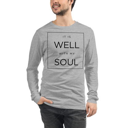 It is Well with My Soul Men's Long Sleeve Tee