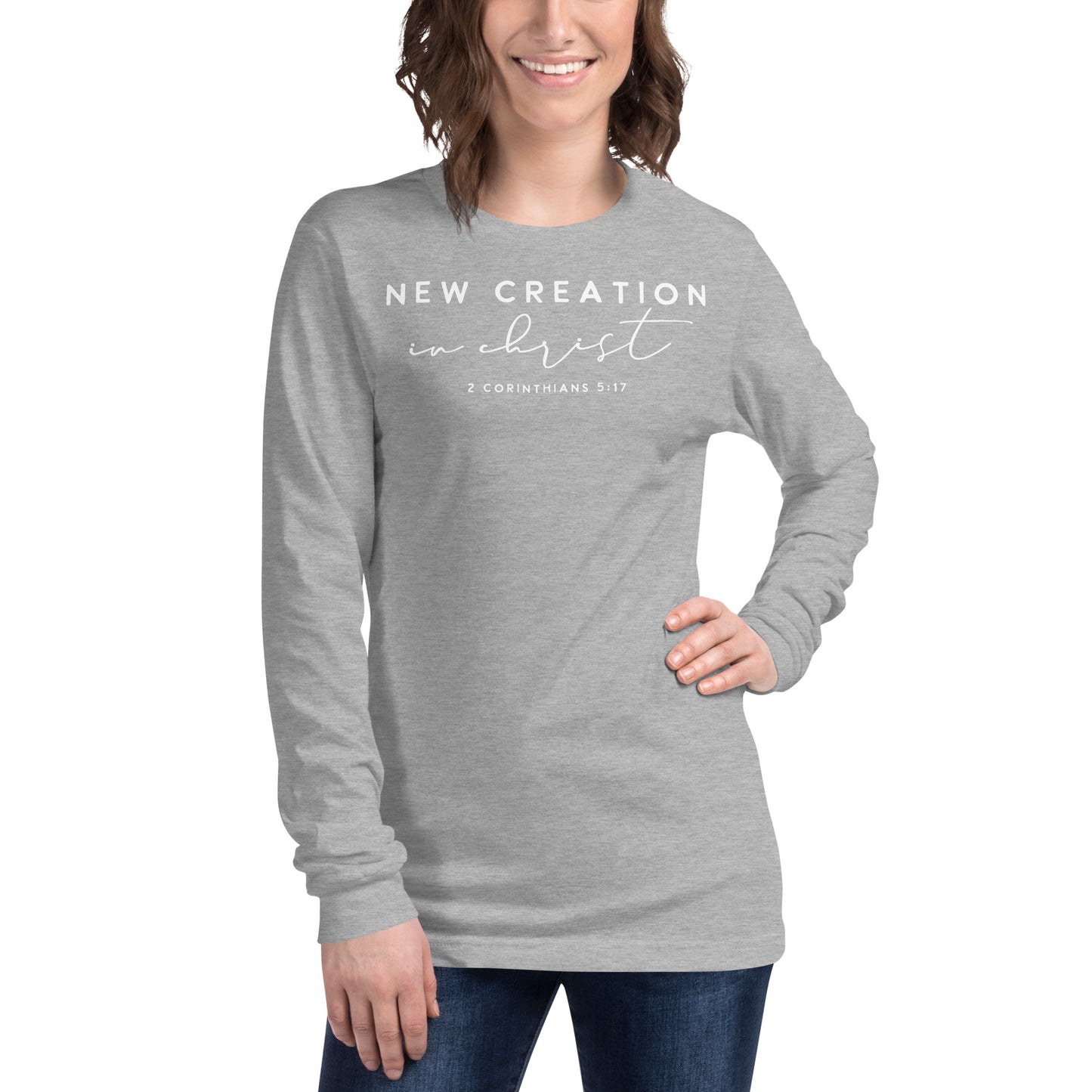 New Creation in Christ (W) Women's Long Sleeve Tee