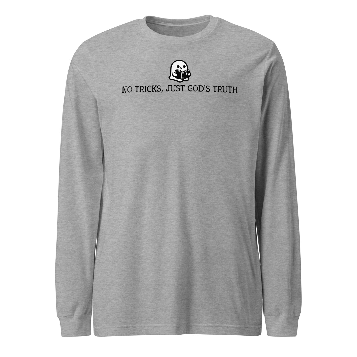 No Tricks Just God's Truth (Bible) Unisex Long Sleeve Tee