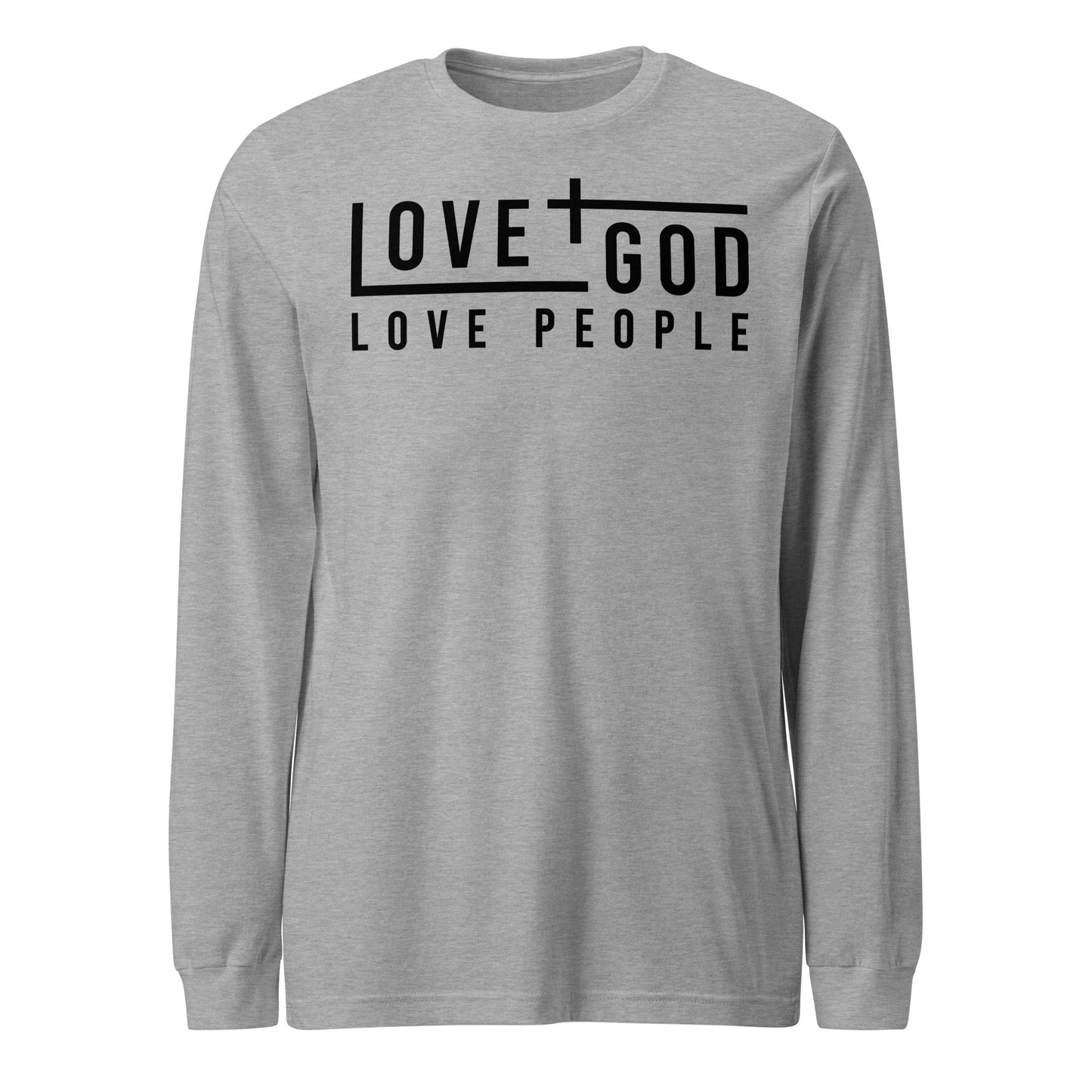 Love God Love People Men's Long Sleeve Tee