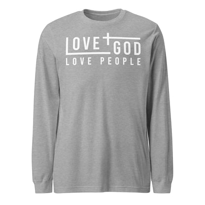 Love God Love People (W) Men's Long Sleeve Tee