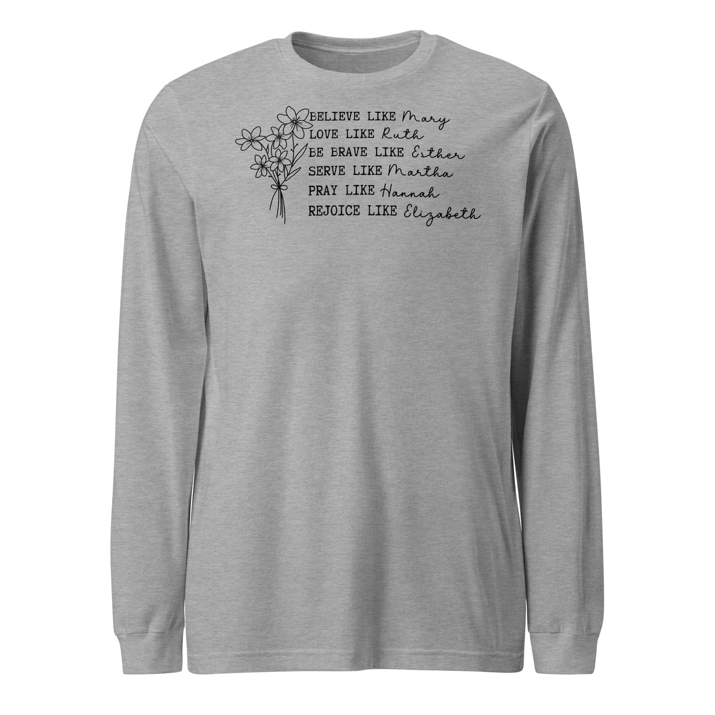 Women of the Faith Women's Long Sleeve Tee