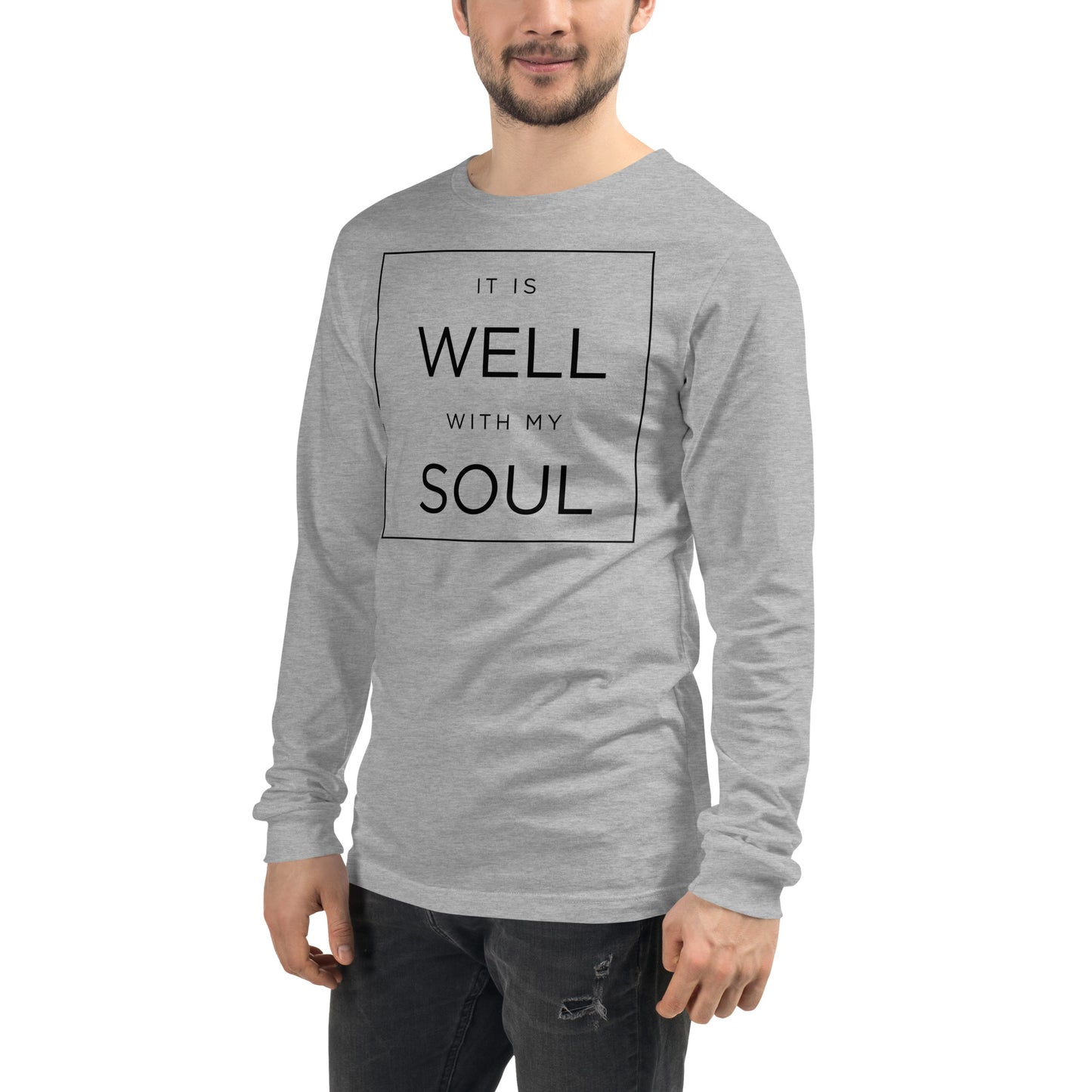 It is Well with My Soul Men's Long Sleeve Tee