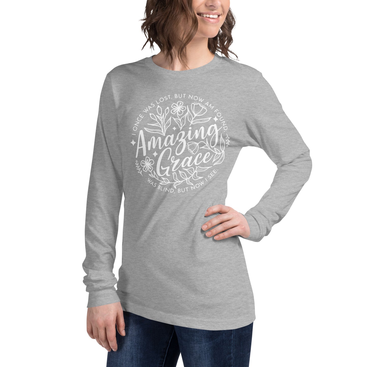 Amazing Grace (W) Women's Long Sleeve Tee