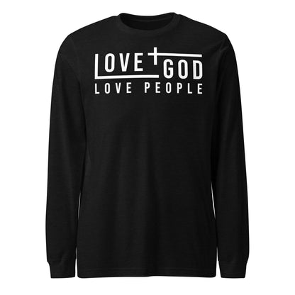 Love God Love People (W) Men's Long Sleeve Tee