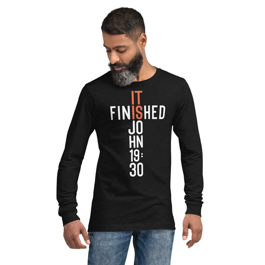 It is Finished (W) Men's Long Sleeve Tee