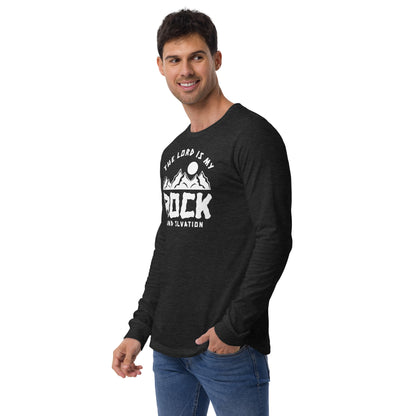 The Lord is My Rock and My Salvation Men's Long Sleeve Tee