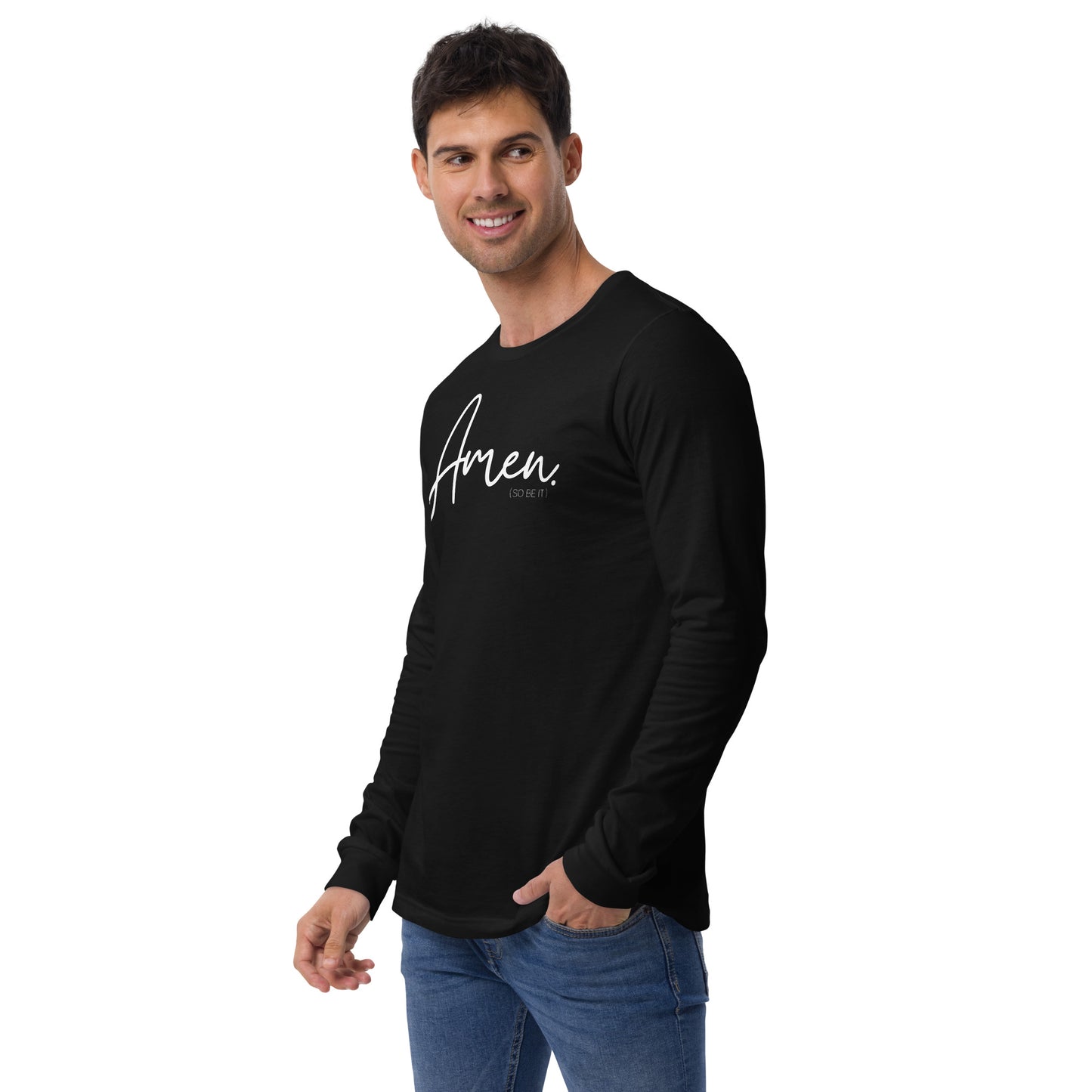 Amen Men's Long Sleeve Tee