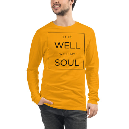 It is Well with My Soul Men's Long Sleeve Tee