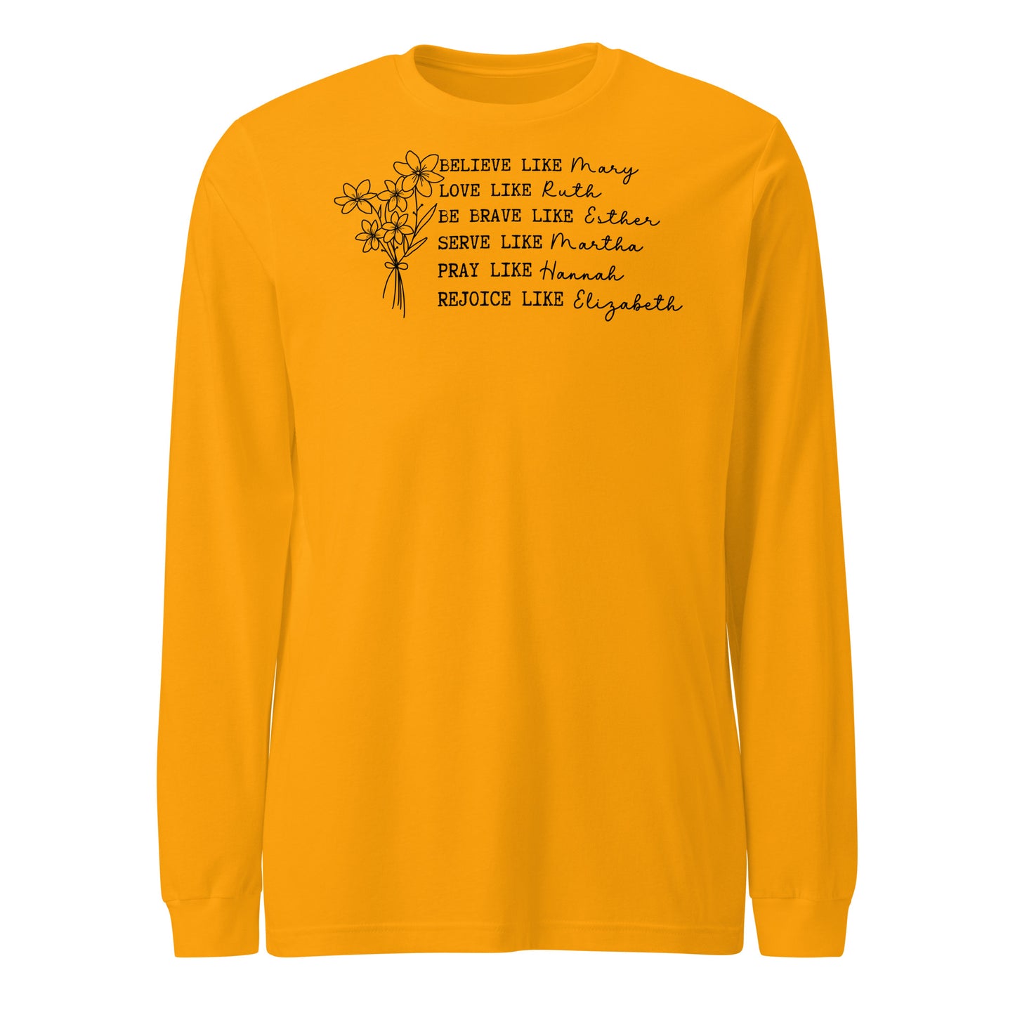 Women of the Faith Women's Long Sleeve Tee