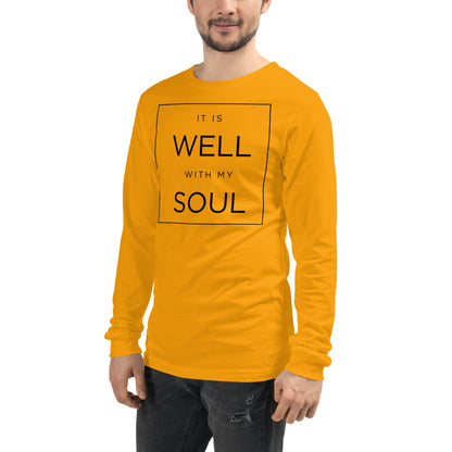 It is Well with My Soul Men's Long Sleeve Tee