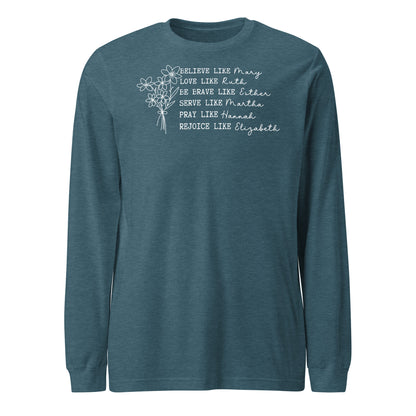 Women of the Faith Women's Long Sleeve Tee