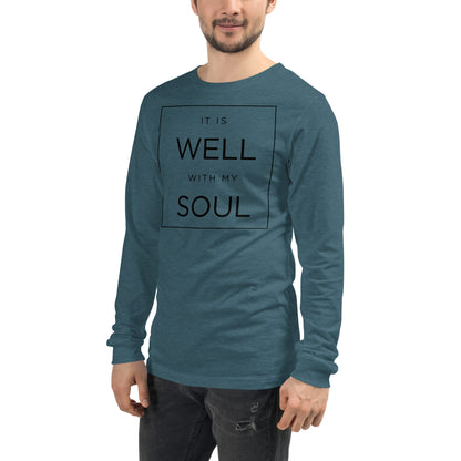 It is Well with My Soul Men's Long Sleeve Tee