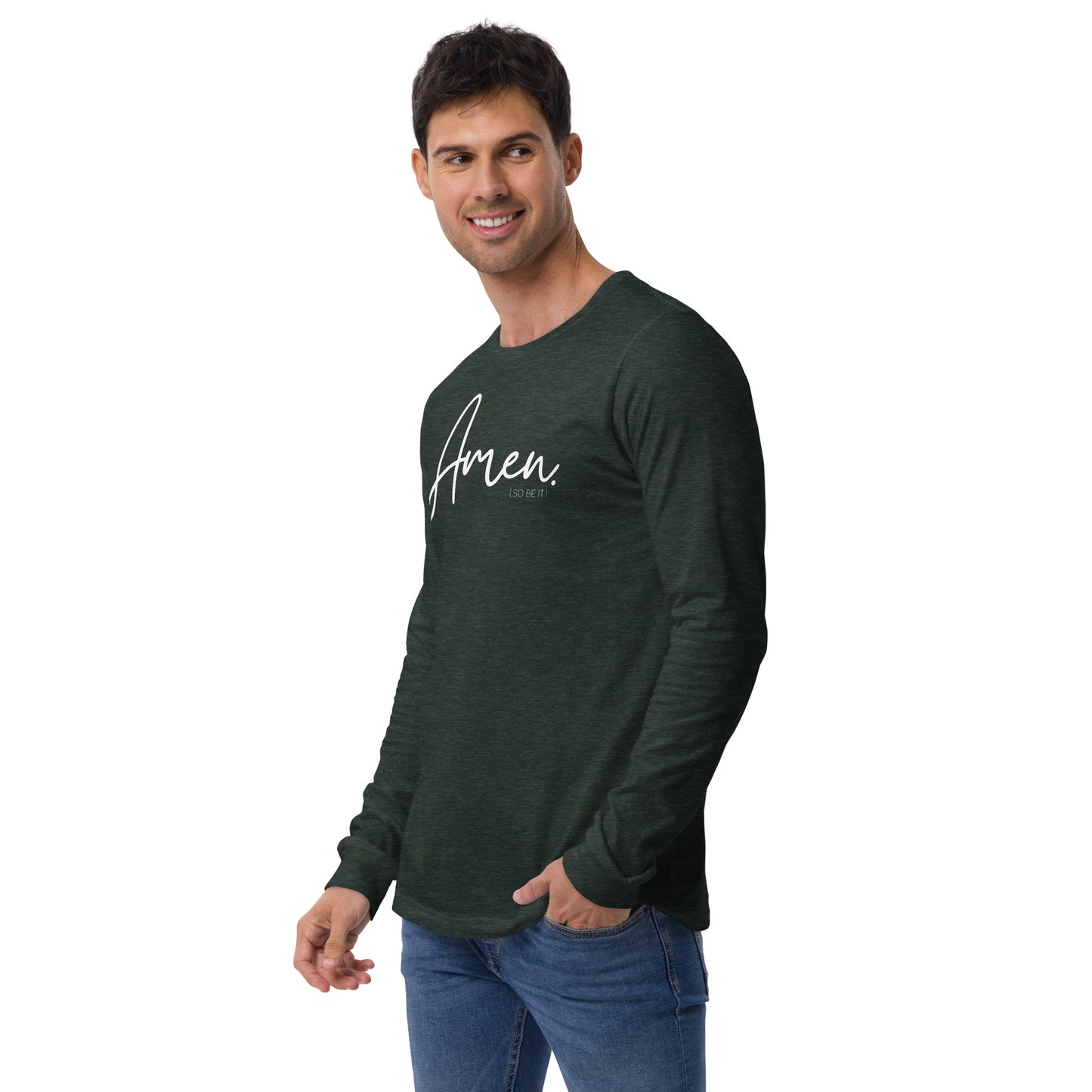 Amen Men's Long Sleeve Tee