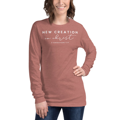 New Creation in Christ (W) Women's Long Sleeve Tee