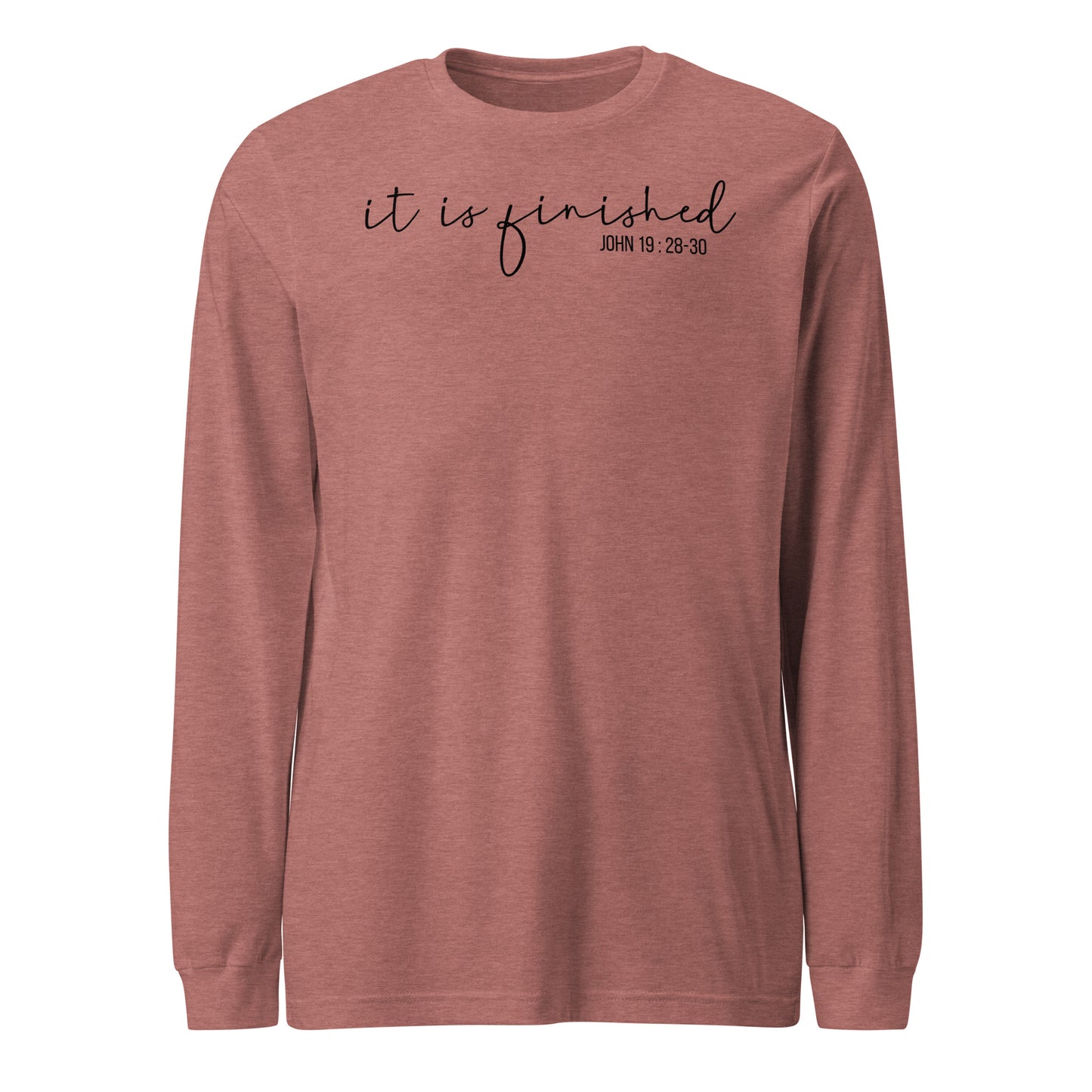 In Is Finished Women's Long Sleeve Tee