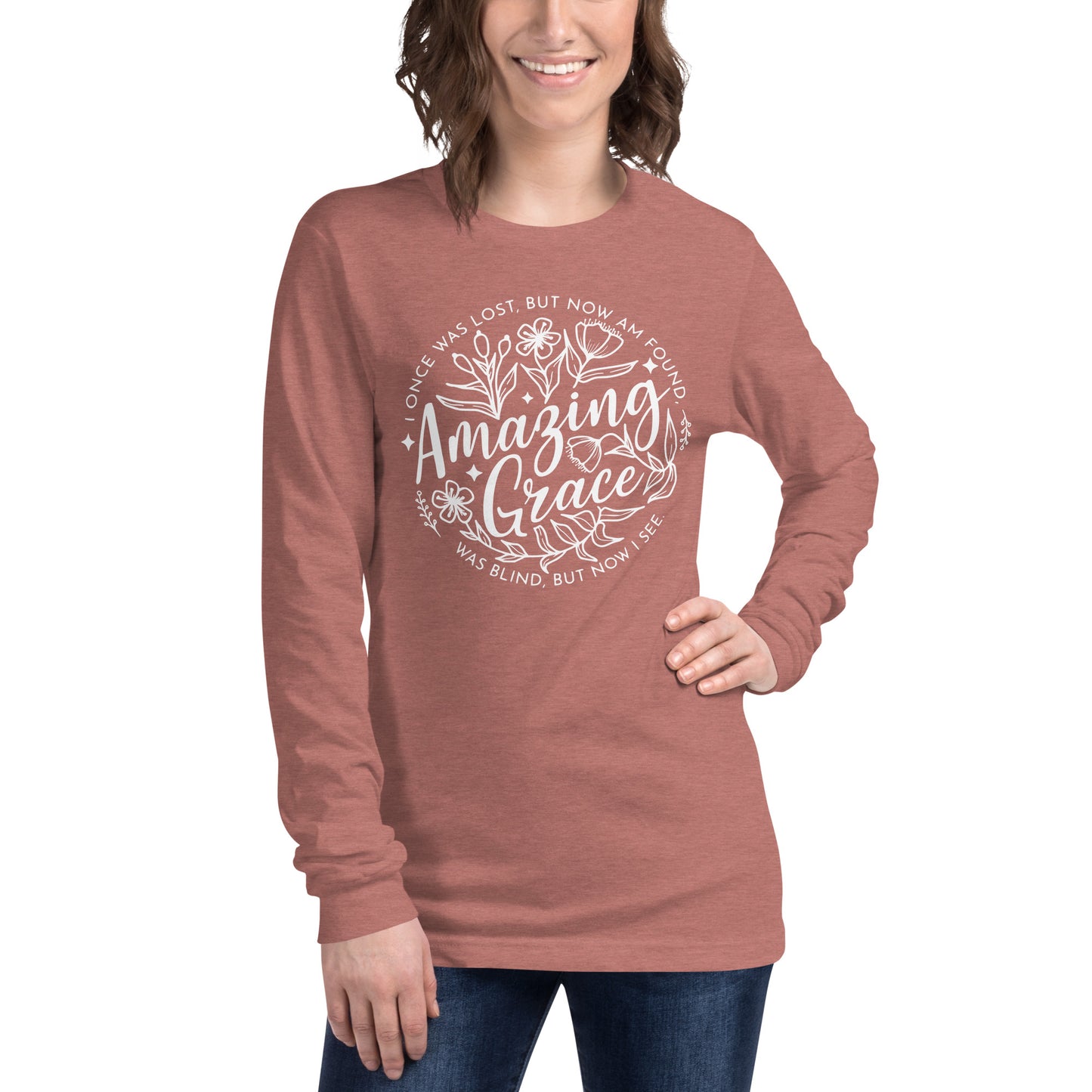 Amazing Grace (W) Women's Long Sleeve Tee