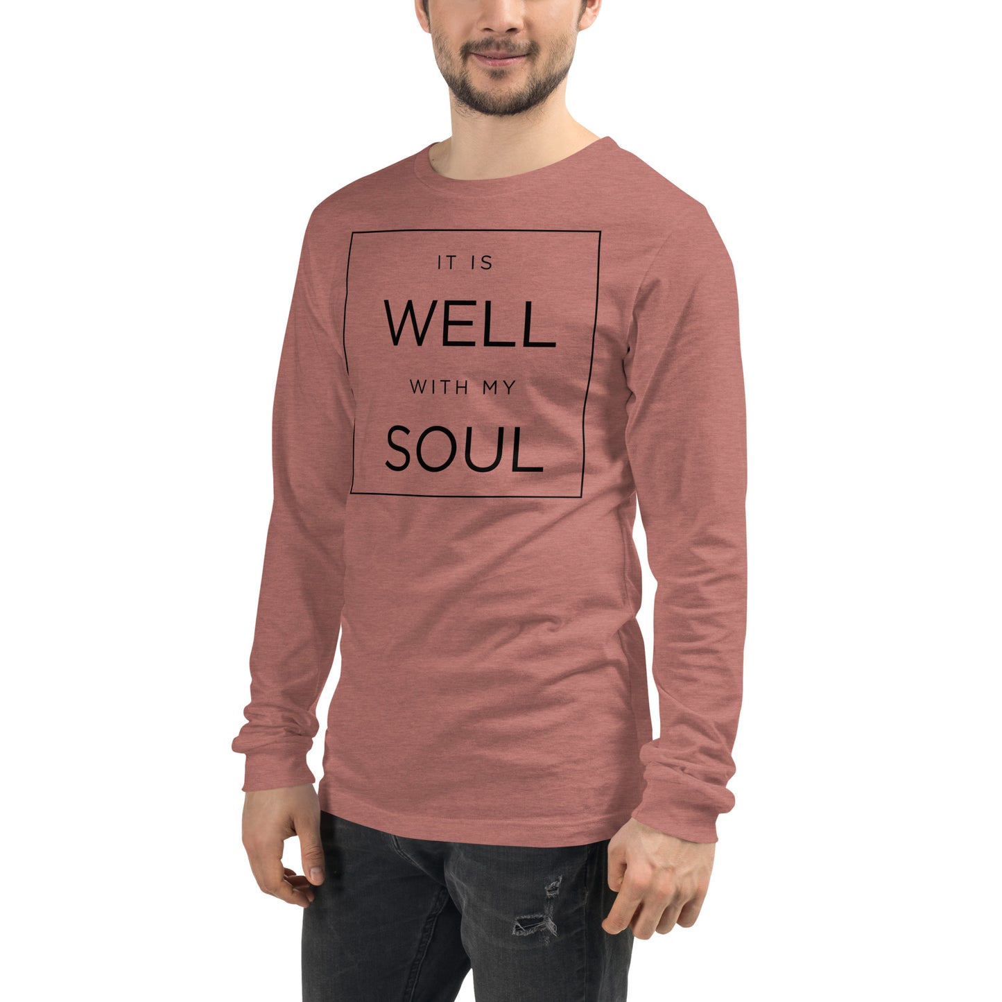 It is Well with My Soul Men's Long Sleeve Tee