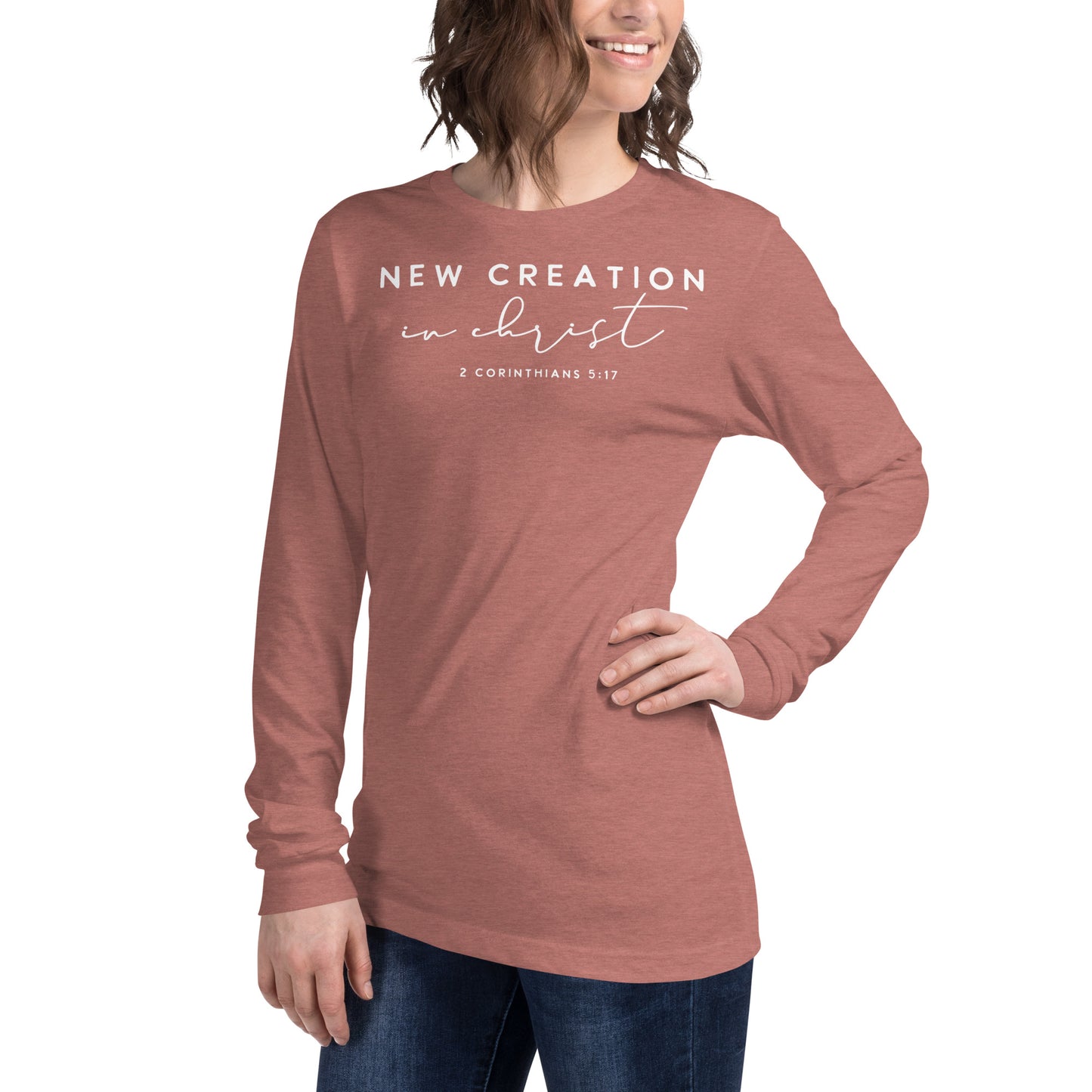 New Creation in Christ (W) Women's Long Sleeve Tee