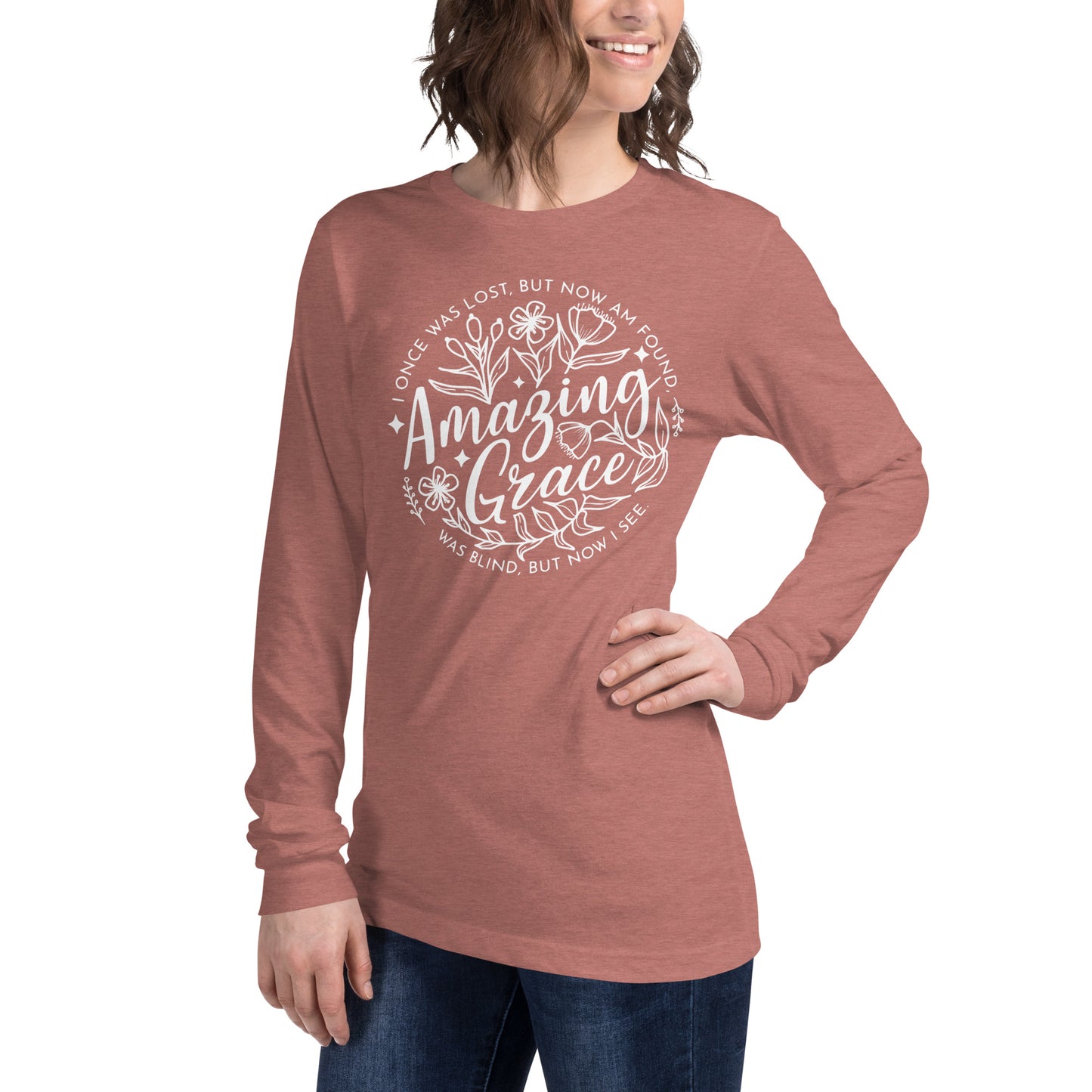 Amazing Grace (W) Women's Long Sleeve Tee