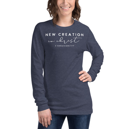 New Creation in Christ (W) Women's Long Sleeve Tee