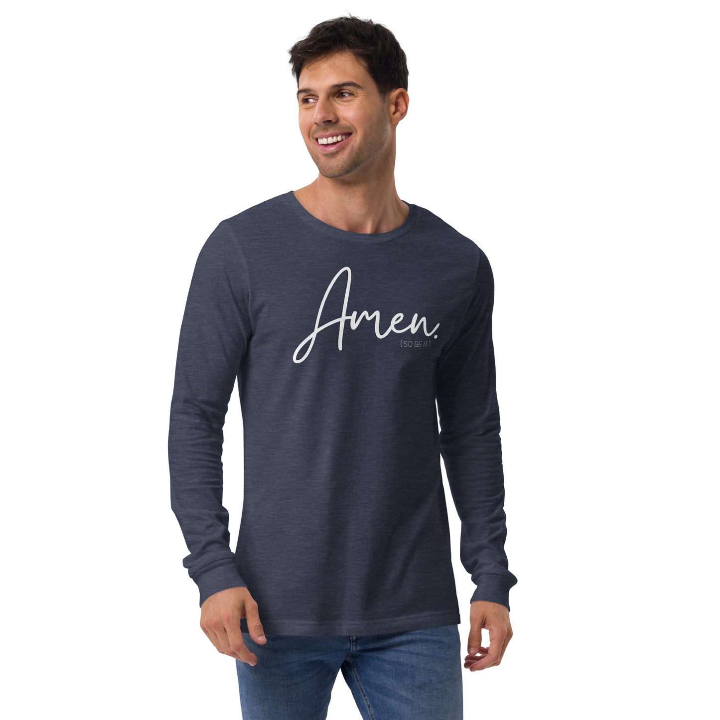 Amen Men's Long Sleeve Tee