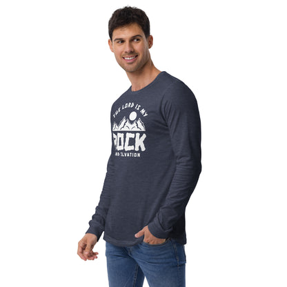 The Lord is My Rock and My Salvation Men's Long Sleeve Tee