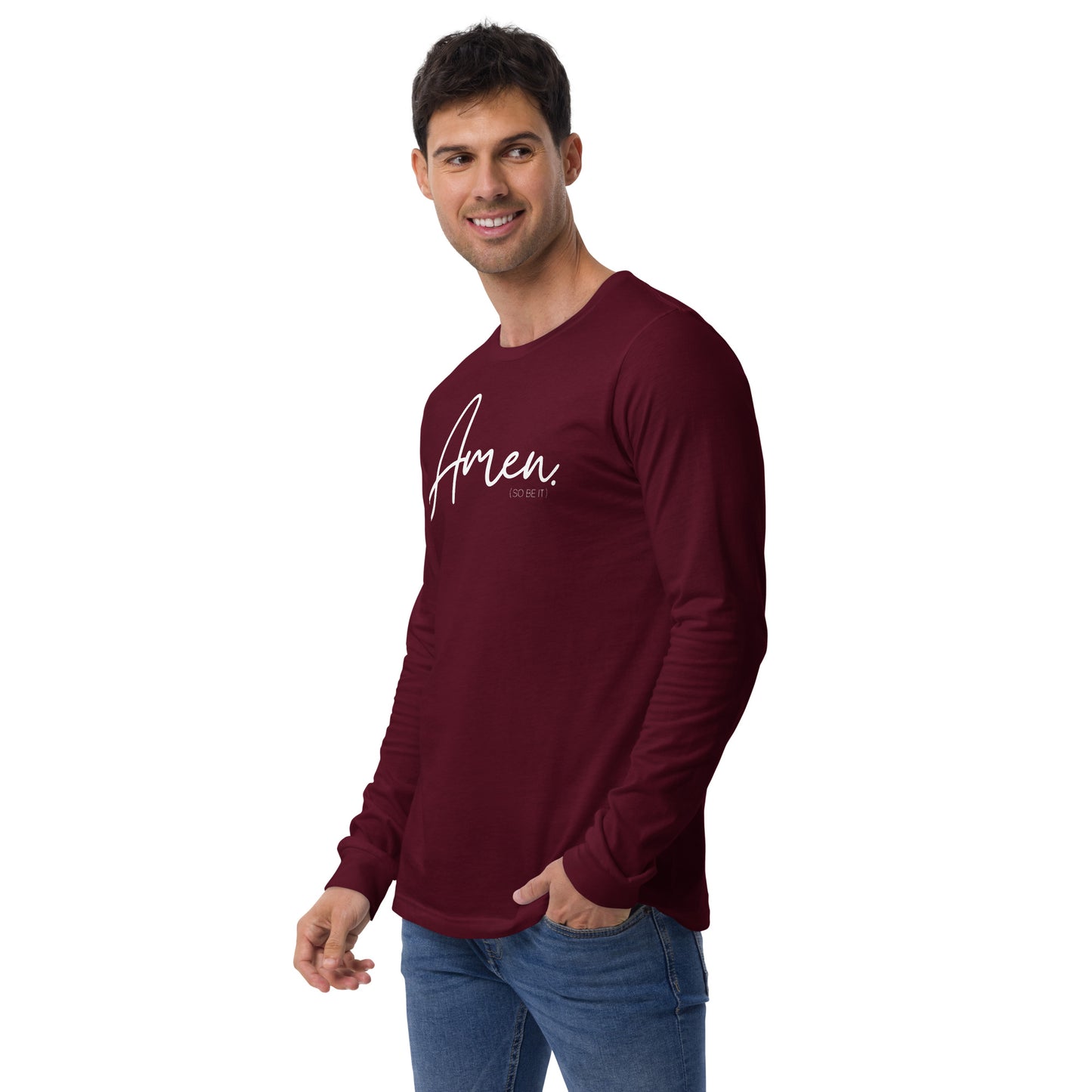 Amen Men's Long Sleeve Tee