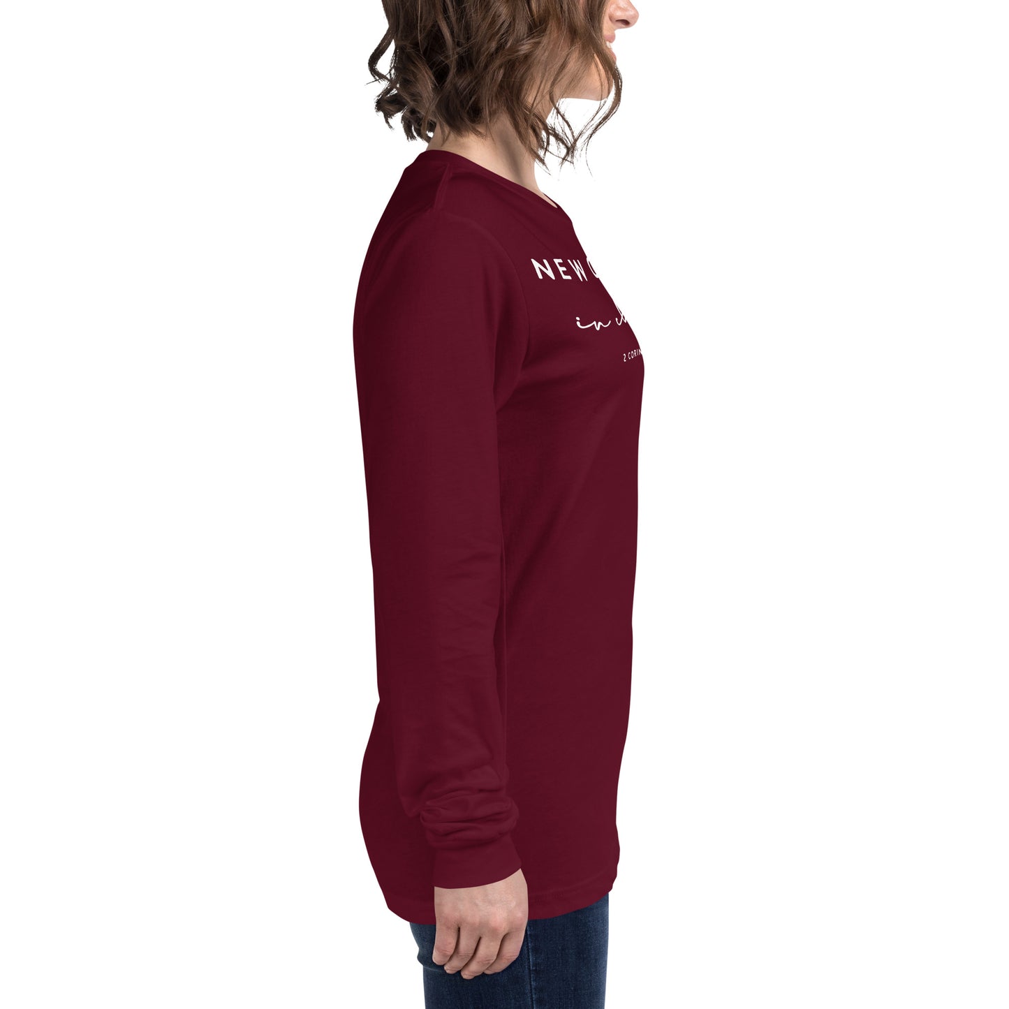 New Creation in Christ (W) Women's Long Sleeve Tee