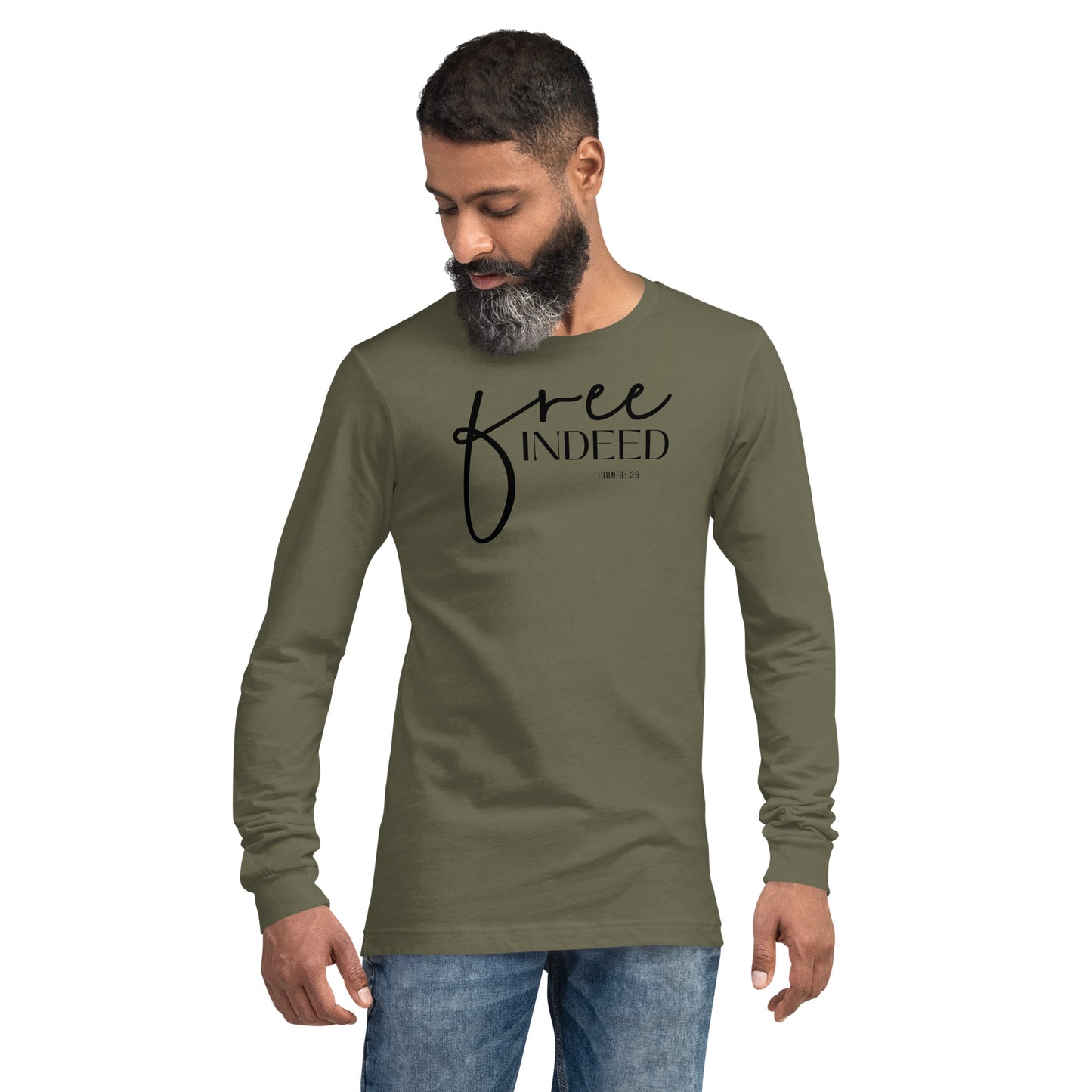 Free Indeed Men's Long Sleeve Tee