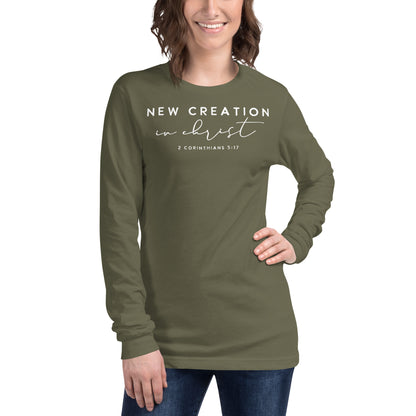 New Creation in Christ (W) Women's Long Sleeve Tee