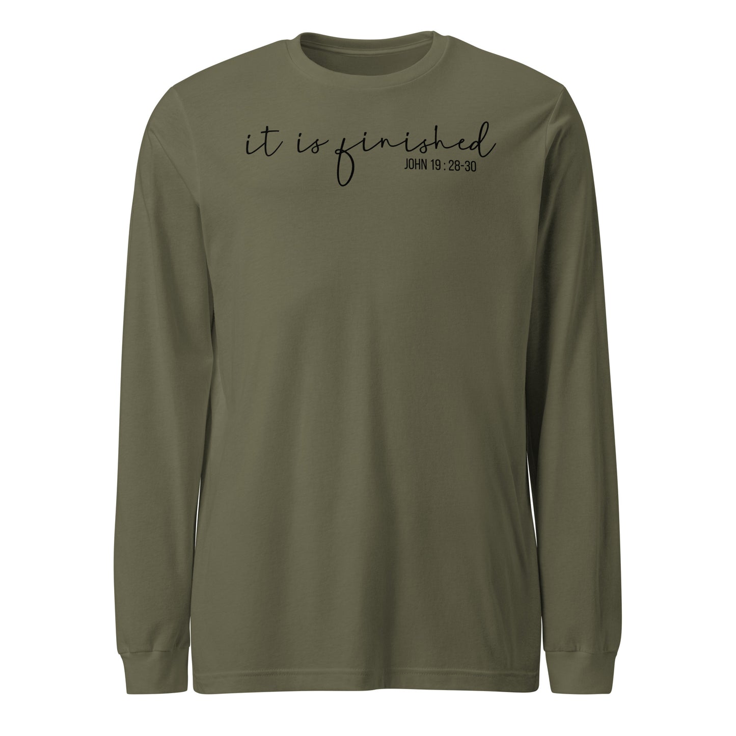 In Is Finished Women's Long Sleeve Tee